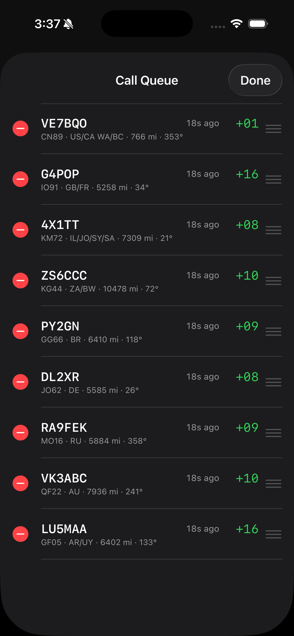 Gatherer Call Queue