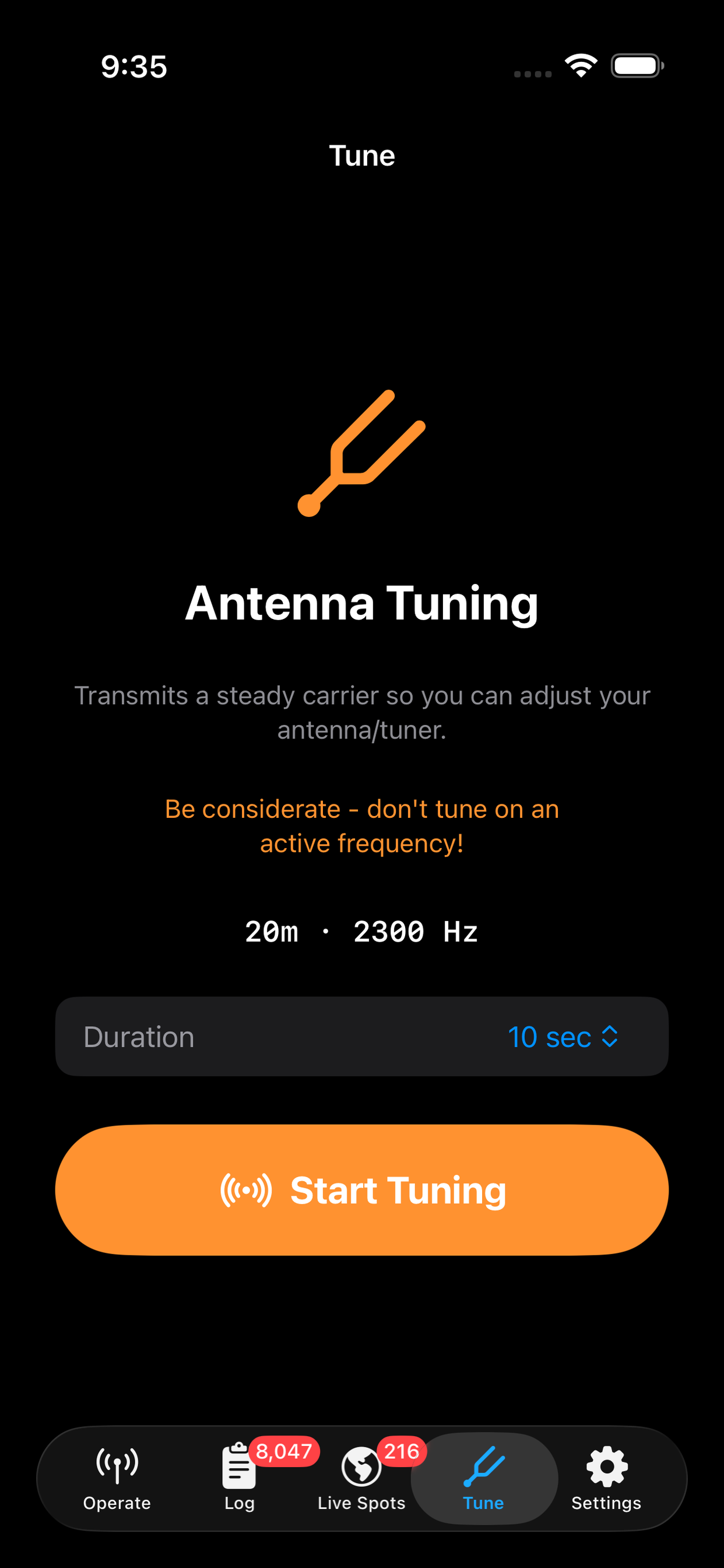 Antenna Tune